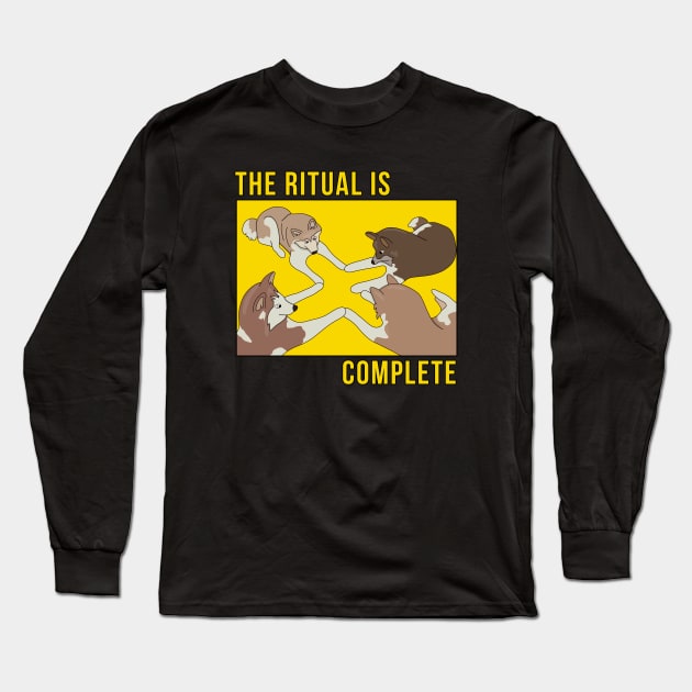 The Ritual is Complete Long Sleeve T-Shirt by DiegoCarvalho